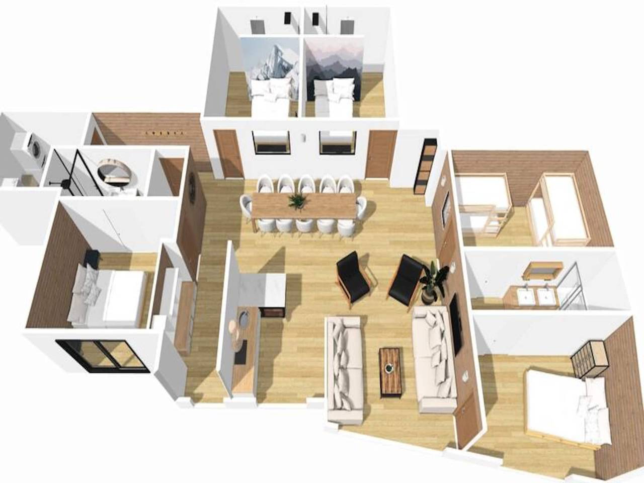 Appartement entier, Appartement à Valloire près de la télécabine in Valloire, Région de Saint-Jean-de-Maurienne