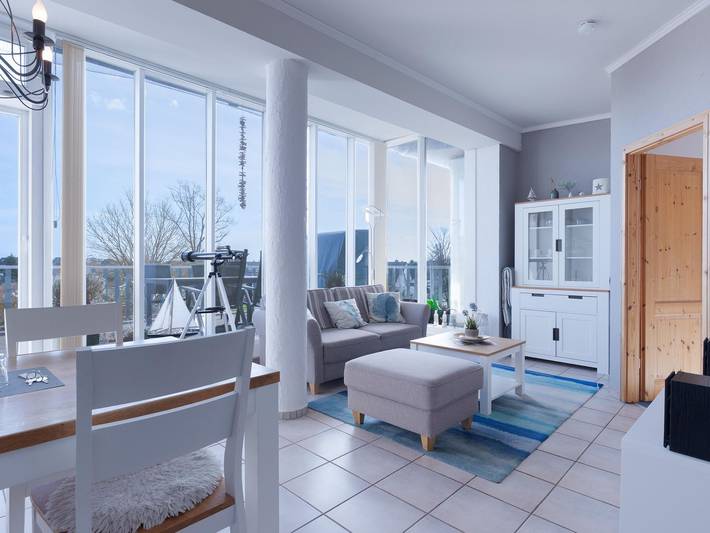 Ferienwohnung für 3 Personen, mit Balkon und Ausblick in Kappeln & Umgebung