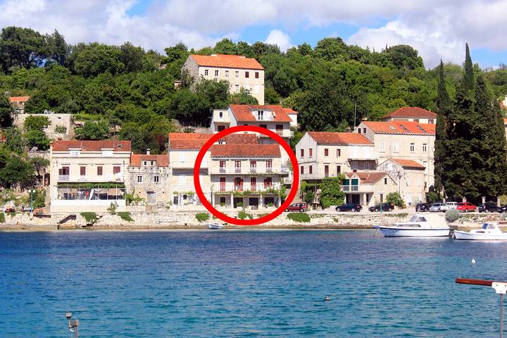 Zimmer am Strand Racisce, Korcula S-4341-b in Račišće (Dalmatien), Korcula