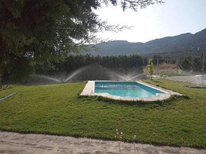 Casa rural para 8 personas, con piscina además de vistas y jardín, Se admiten mascotas en La Serena - 4