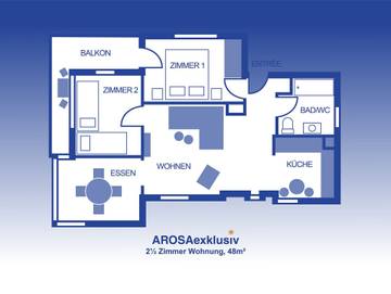 Ferienwohnung für 4 Personen in Arosa, Plessur, Bild 1
