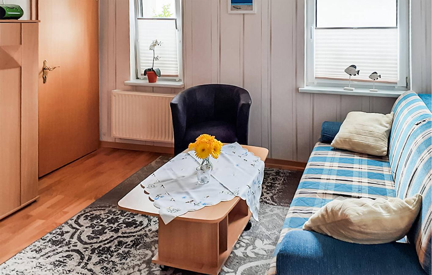 Charmant appartement en bord de mer avec terrasse et parking in Ueckermünde, Lagune de Szczecin