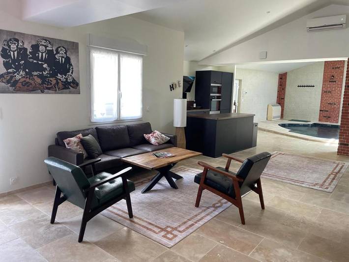 Location de vacances pour 4 personnes, avec terrasse et piscine à Vendôme - 4