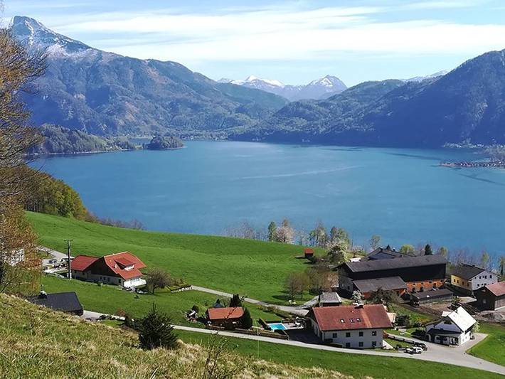 Ferienwohnung für 4 Personen, mit Garten und Pool im Salzkammergut
