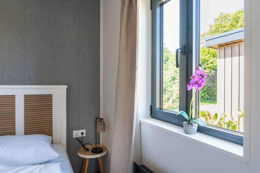 Luxus-Chalet (4 Personen) auf Minicampingplatz in Waarde in Niederländische Nordsee