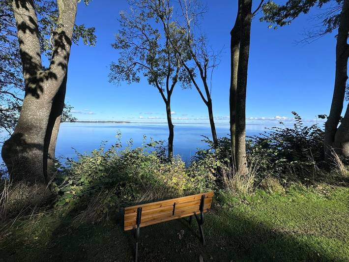 Ganze Wohnung, Lieblingsplatz: Bauernhaus am Mühlendamm mit Meerblick-Garten, Ofen, Sauna in Kallebyer Strand, Steinbergkirche