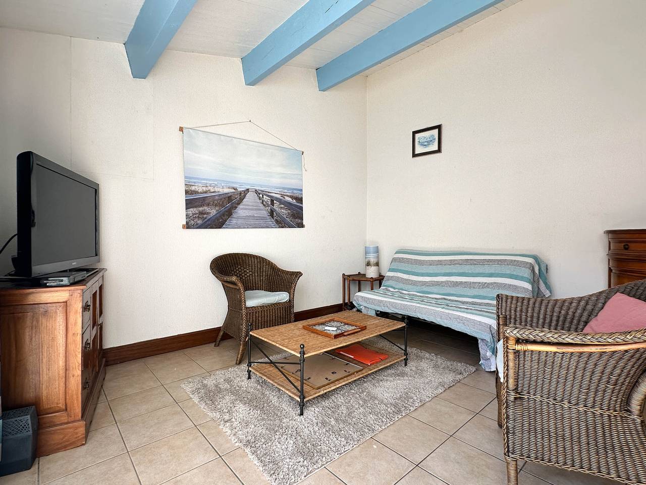 Villa 2 habitaciones cerca del mar con parking, La Palmyre in La Palmyre, Les Mathes