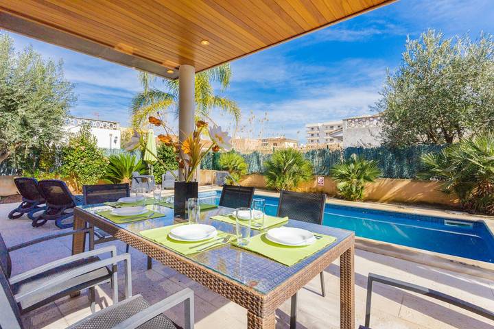 Finca mit Pool für 8 Personen, mit Garten und Terrasse in Alcúdia - 4