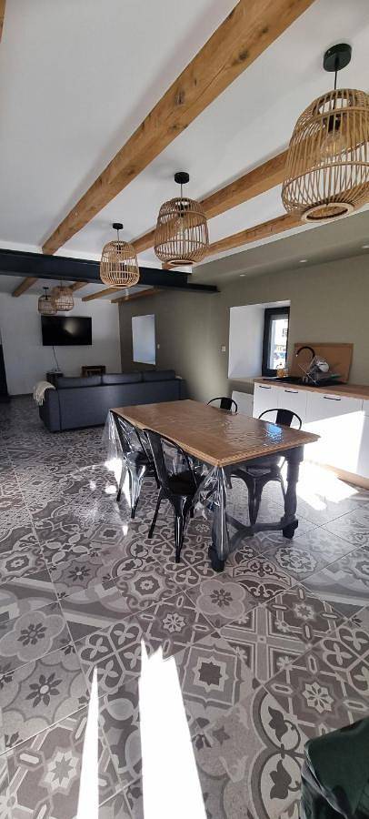 Maison de vacances pour 8 personnes, avec jardin, animaux acceptés
