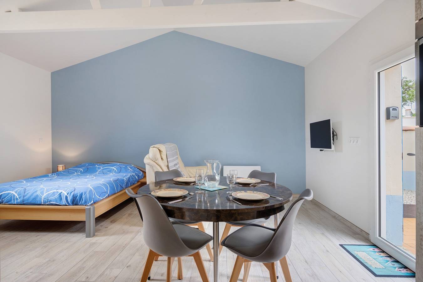 Ganzes Studio, Studio La Perle des Sables – Neu, Terrasse, 300 m vom Ozean entfernt in Château-d'Olonne, Les Sables-d'Olonne