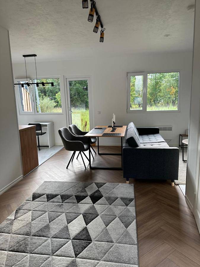 Appartement de vacances pour 5 personnes, avec sauna ainsi que vue et terrasse