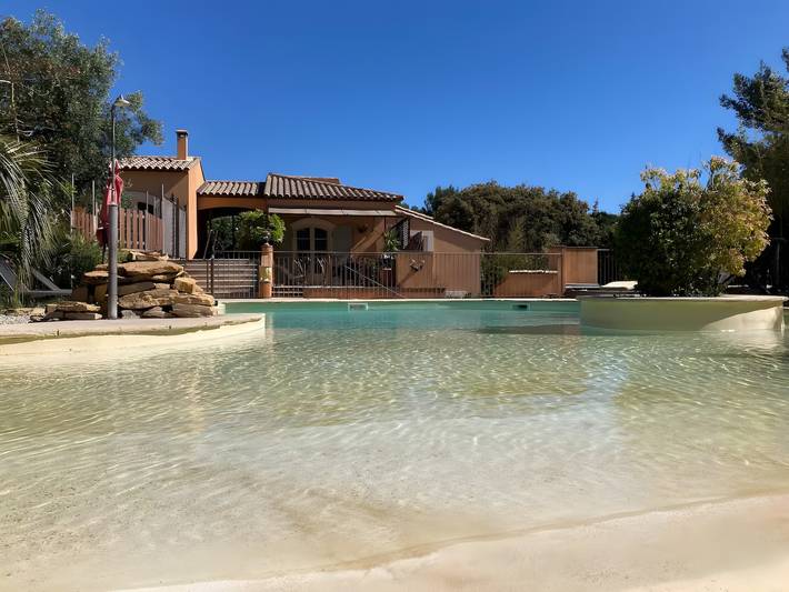 Appartement de vacances pour 5 personnes, avec Jardin