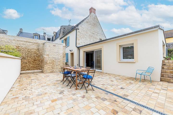 Location de vacances pour 7 personnes, avec jardin et terrasse à Saint-Aubin-sur-Mer (Calvados) - 3