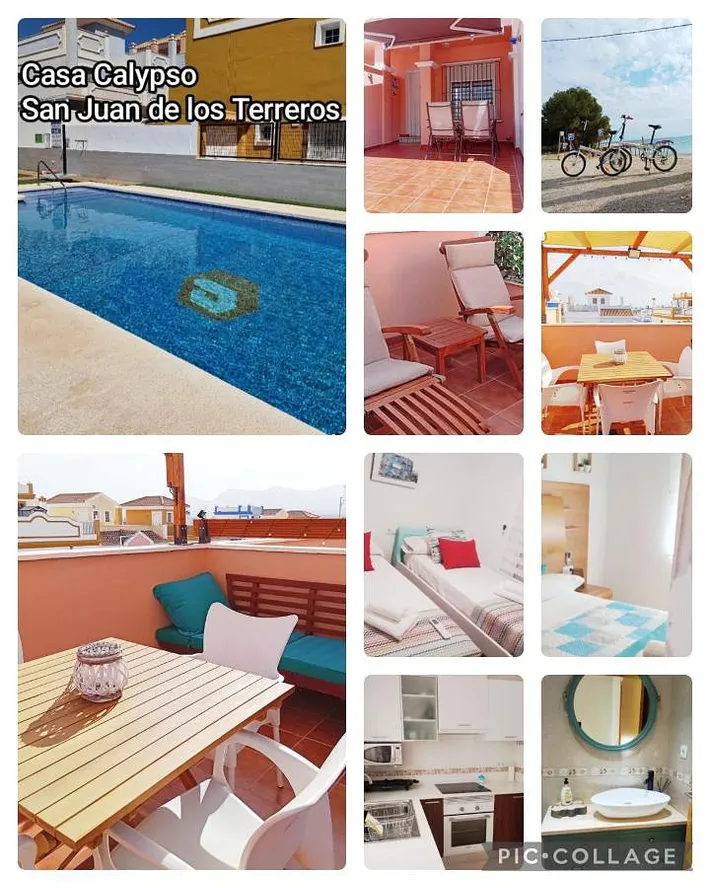 Ferienhaus für 4 Personen, mit Ausblick und Garten sowie Pool - 1