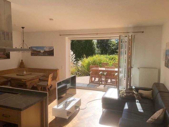 Ferienwohnung für 5 Personen, mit Balkon und Terrasse sowie Garten und Ausblick in Forstern - 3