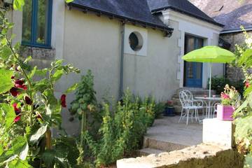 Gîte pour 4 personnes, avec jardin, animaux acceptés à Cheillé