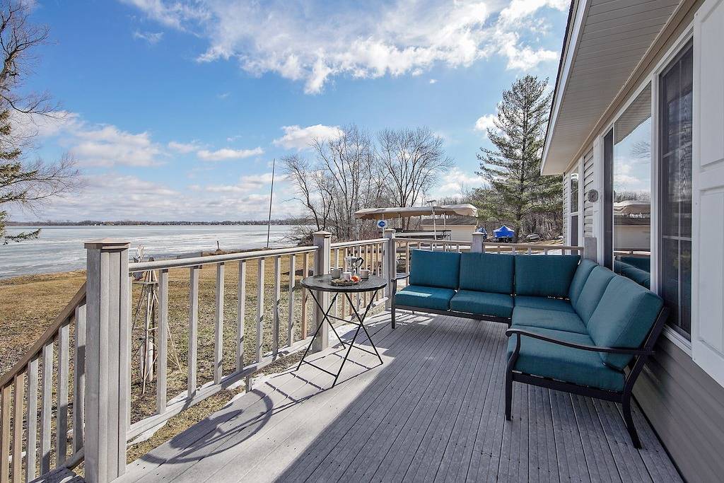 Cottage am East Rush Lake - schön eingerichtet, um Entspannung zu fördern in Chisago County