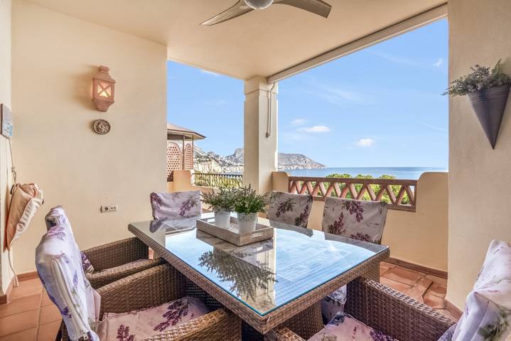 Vakantiewoning voor 6 personen, met balkon en kinderzwembad in Altea