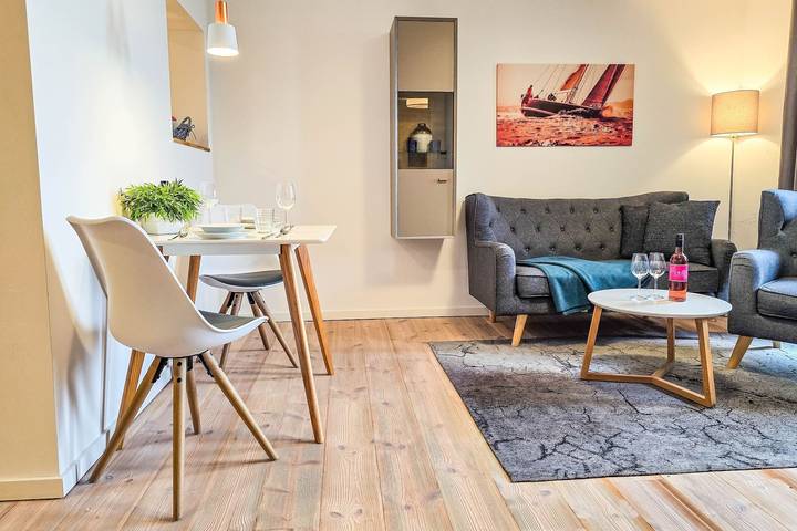 Ferienwohnung für 2 Personen, mit Ausblick und Balkon in Barth - 3