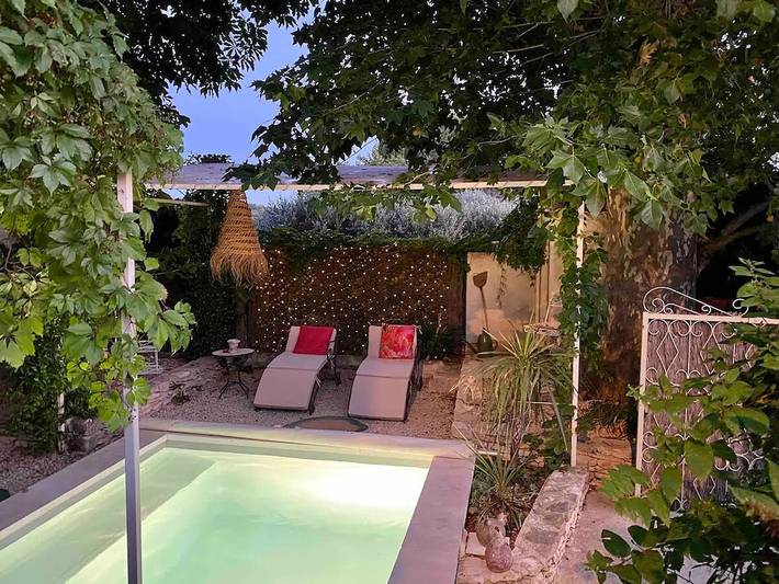 Casa rural para 4 personas, con jardín y piscina - 1