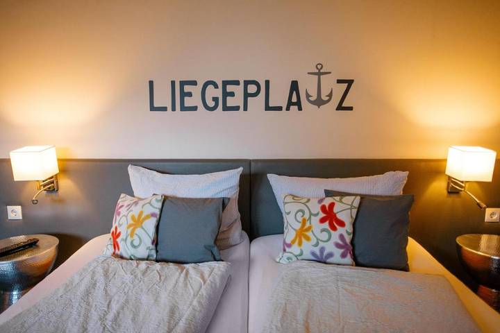 BnB für 2 Personen, mit Terrasse und Garten sowie Ausblick auf Borkum
