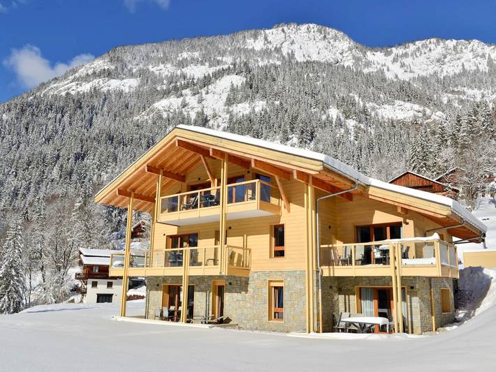 Chalet pour 8 personnes, avec Balcon et Sauna à Abondance