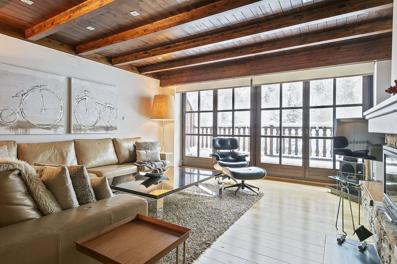 Appartement entier, Appartement de vacances pour 11 personnes avec balcon in Baqueira, Naut Aran