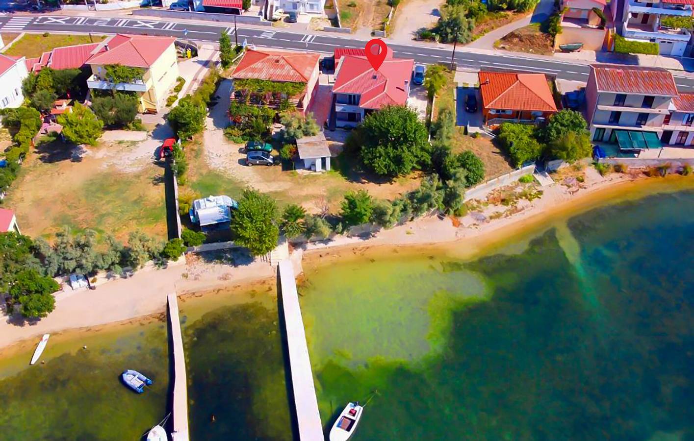 Cały apartament wypoczynkowy, Apartament wakacyjny dla 4 osób z taras in Pag, Pag (Wyspa)