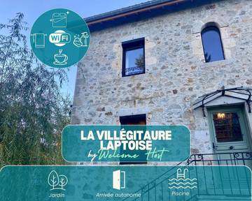 Gîte pour 6 personnes, avec terrasse et jardin à Lapte