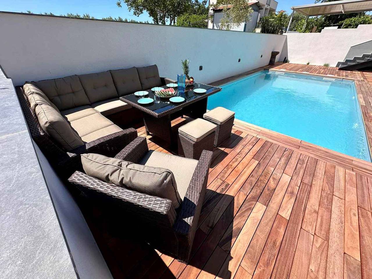 Villa mit Klimaanlage und Pool in Umag, Umag und Umgebung