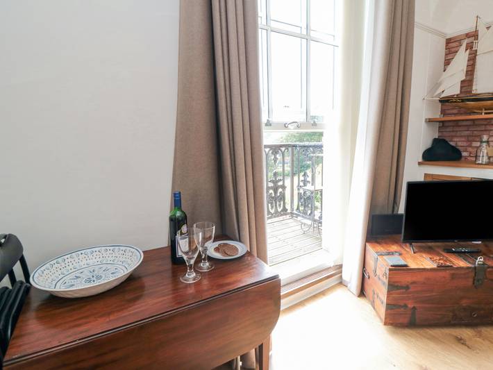 Appartement entier, Appartement de vacances pour 2 personnes avec balcon in Scarborough, Parc national des North York Moors