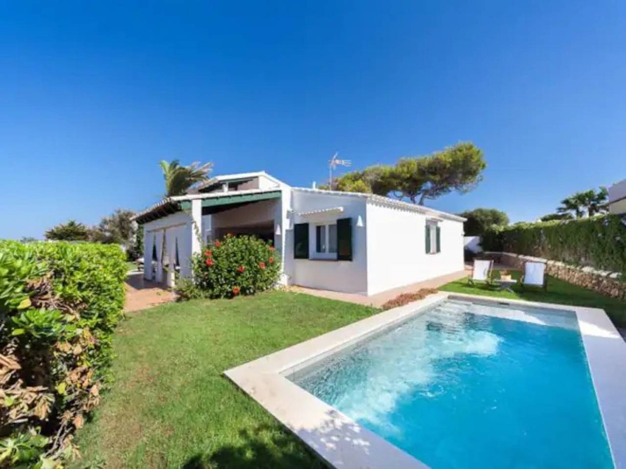 Villa 'Esther Vistas Al Mar' with Sea View, Private Pool and Wi-Fi in Cap d'en Font, Sant Lluís