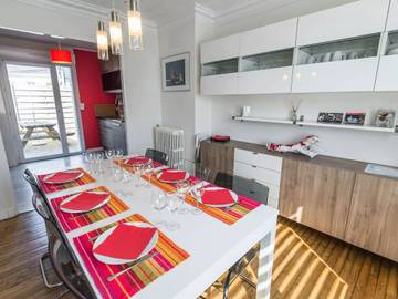 Ferienhaus für 3 Personen, mit Garten in Brest