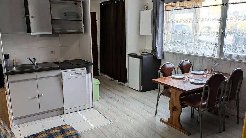 Ganzes Studio, Mini Studio 19m2 4 Personen Rond Point Des Pistes 1 -N° 122 in Orcières, Nationalpark Écrins