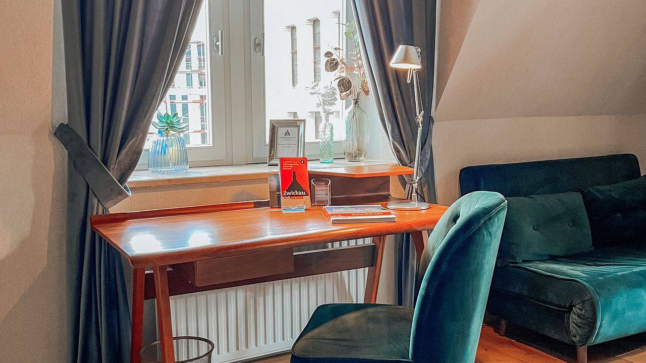 Ganze Ferienwohnung, Ferienwohnung für 2 Personen (50 m²) in Zwickau in Zwickau, Chemnitz und Umgebung