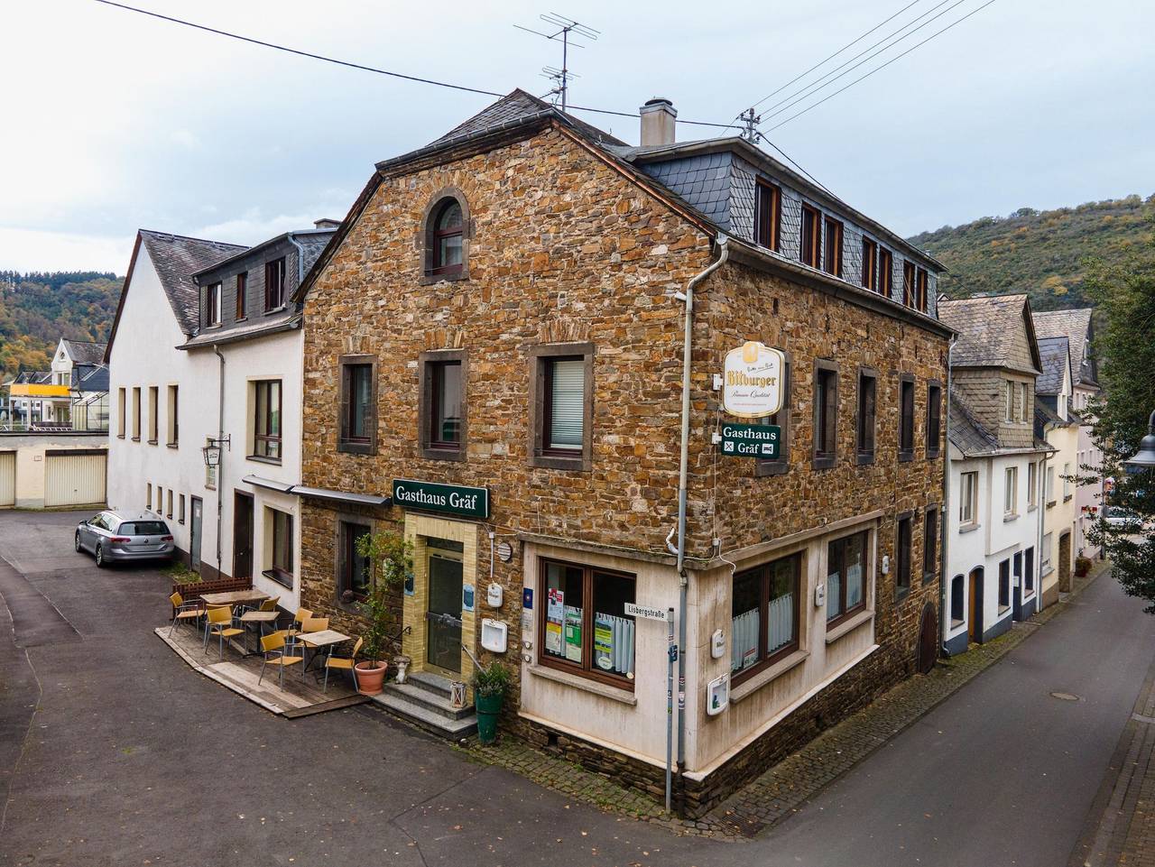 Gasthaus Gräf - Doppelzimmer, Dusche, Wc in Burg Eltz, Treis-Karden