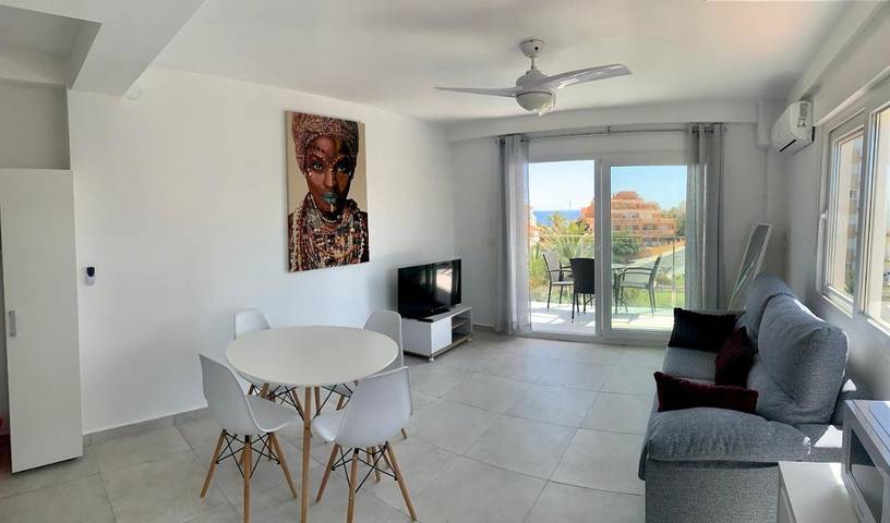 Vakantieappartement voor 2 personen, with zwembad and uitzicht as well as tuin in Jávea