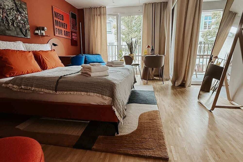 Apartamento entero, Just Sunny – Central Studio near Messe & City in Basilea, Region Basel RDK