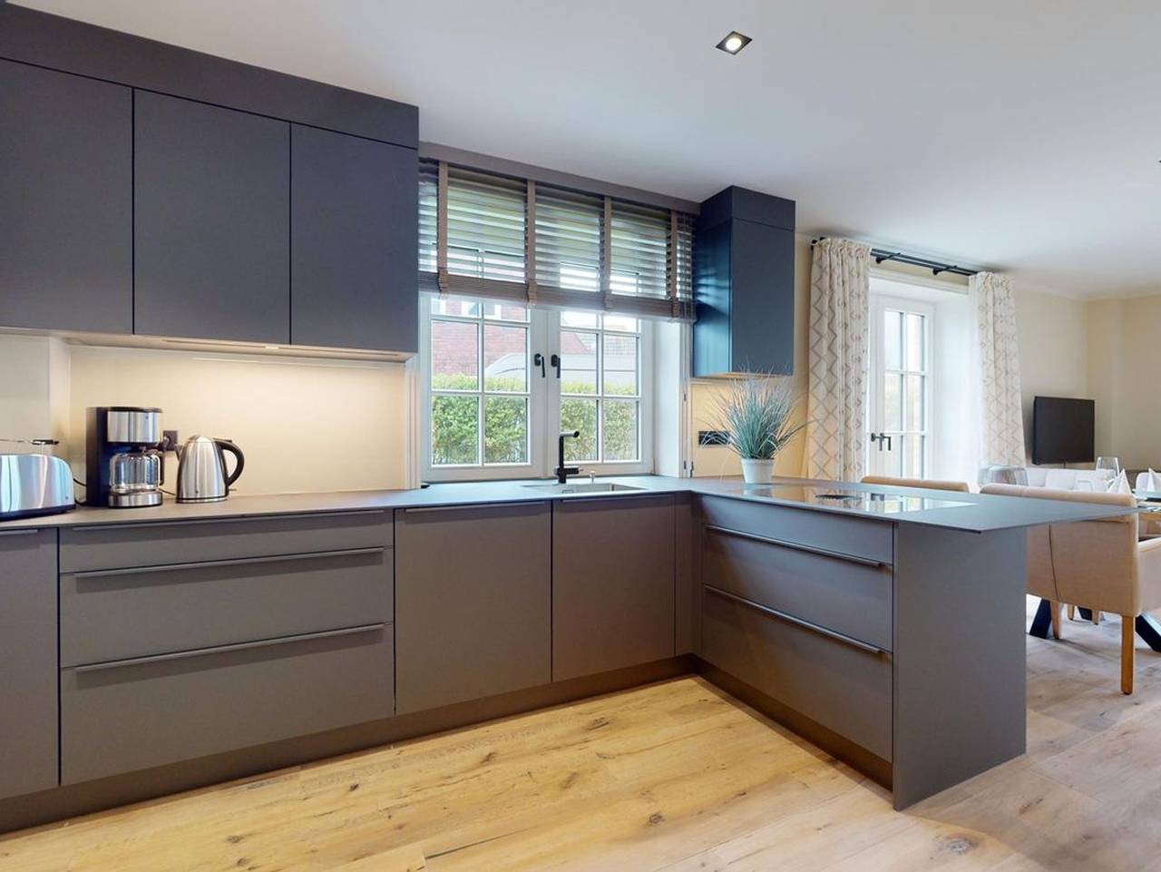 Ganze Ferienwohnung, Domizil Budersand 34 - Moderne Ferienwohnung für bis zu 4 Personen über zwei Etagen mit Terrasse, Sauna & zentraler Lage in Hörnum in Hörnum, Sylt