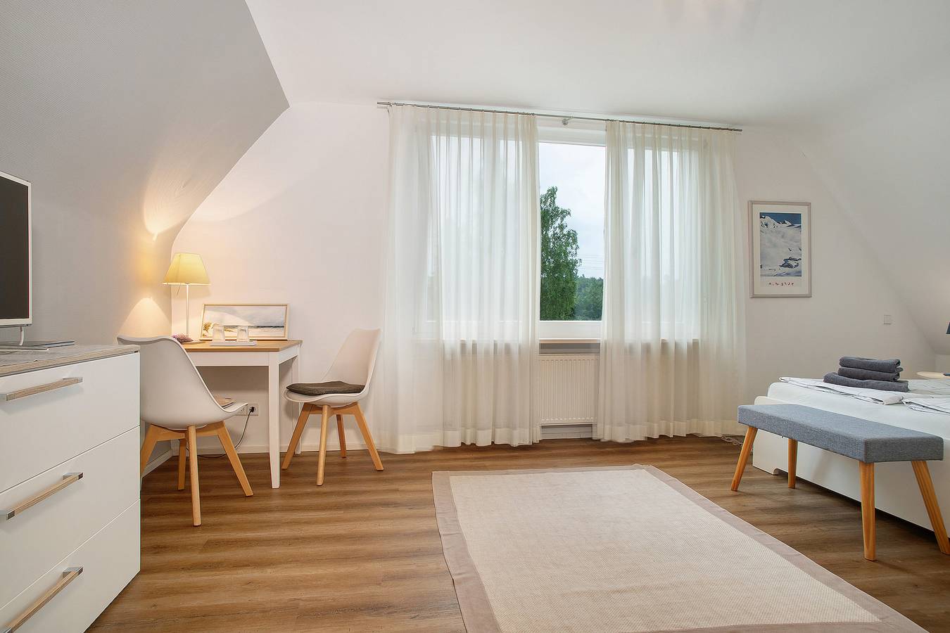 Ferienwohnung 'Doppelzimmer' mit Gemeinschaftsgarten und Wi-Fi in Unteruhldingen, Obersee (Bodensee)