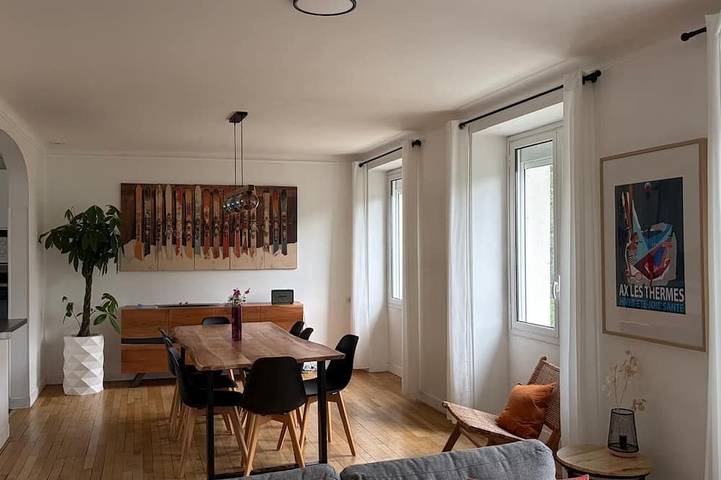 Maison de vacances pour 8 personnes, avec Jardin