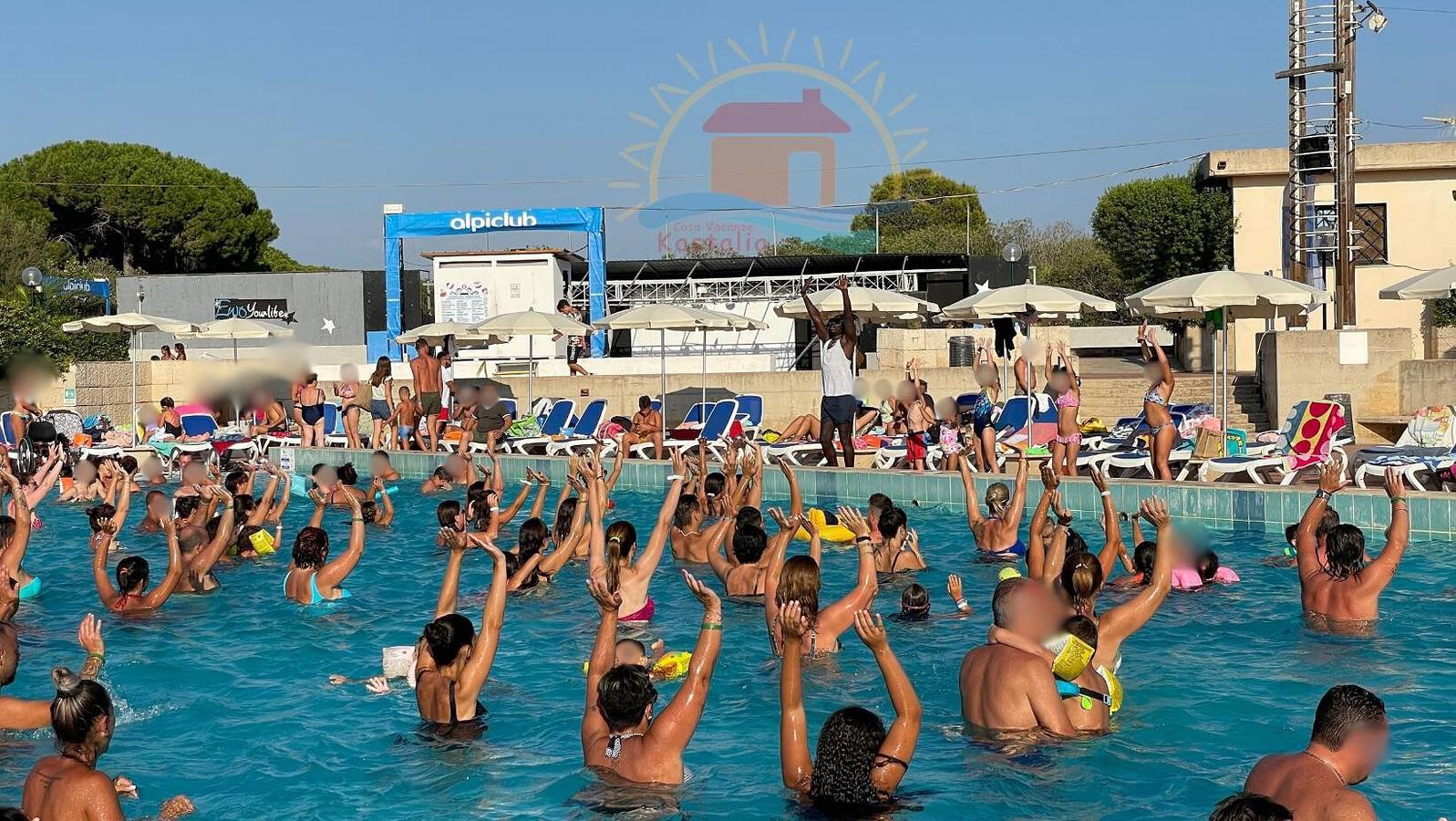 Maison de vacances "Kastalia - La Relax" avec vue mer, piscine commune et Wi-Fi in Ragusa, Province de Ragusa