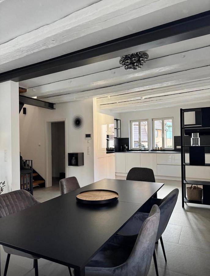 Ferienhaus für 4 Personen, mit Balkon und Terrasse sowie Ausblick in Frickenhausen am Main