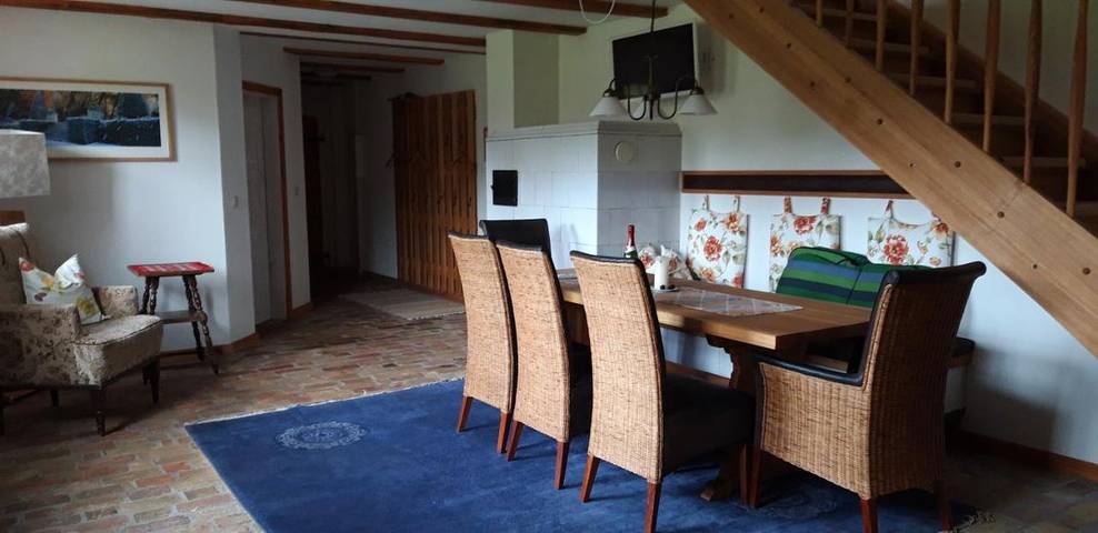 Ferienwohnung für 5 Personen, mit Terrasse und Garten sowie Ausblick in Bugewitz