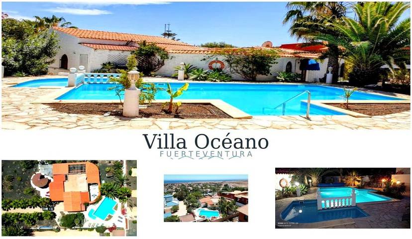 Casa de vacaciones para 8 personas, con piscina para niños y jardín además de vistas y piscina, Se admiten mascotas en El Jablito