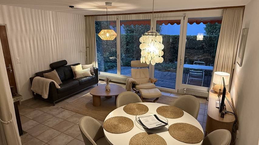 Ganze Ferienwohnung, Ferienhaus Falknis - 2.5 Zimmerwohnung in Bad Ragaz, Kanton St. Gallen