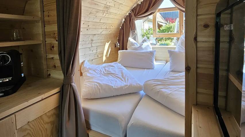 Bungalow für 2 Personen, mit Garten in Franken - 4