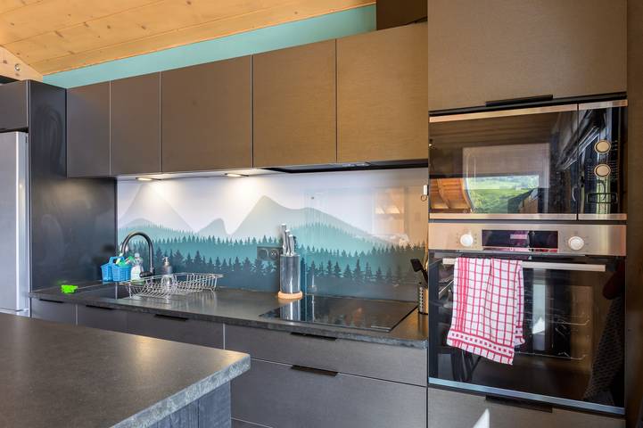 Chalet 'Le Amélie' mit Bergblick, privater Terrasse und Wlan in La Bresse, Regionaler Naturpark Belchen der Vogesen