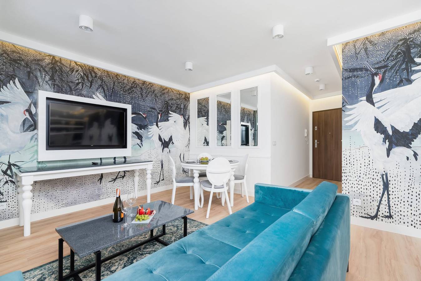 Apartamento entero, Apartamento de vacaciones para 4 personas con balcón/terraza in Dębniki, Cracovia