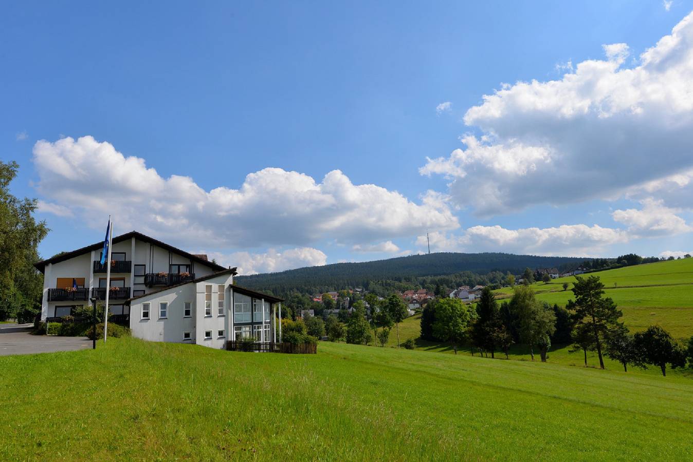 Hotel Siebenstern - Doppelzimmer mit Balkon in Ochsenkopf, Bischofsgrün